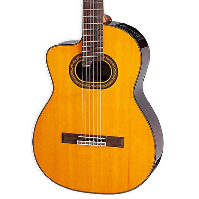 Takamine GB-GC6CELH NAT Solak Elk.Klasik Gitar Gigbag Dahil